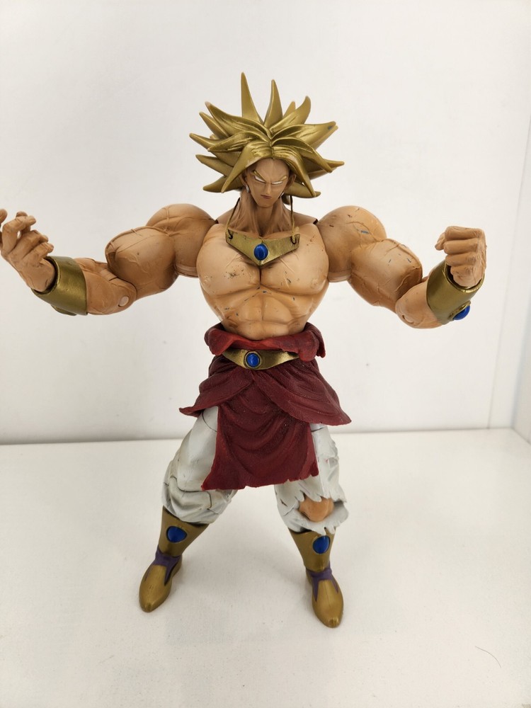 Jakks Pacific Dragon Ball Z Movie Collection SS Broly Figure Toy Vintage 11