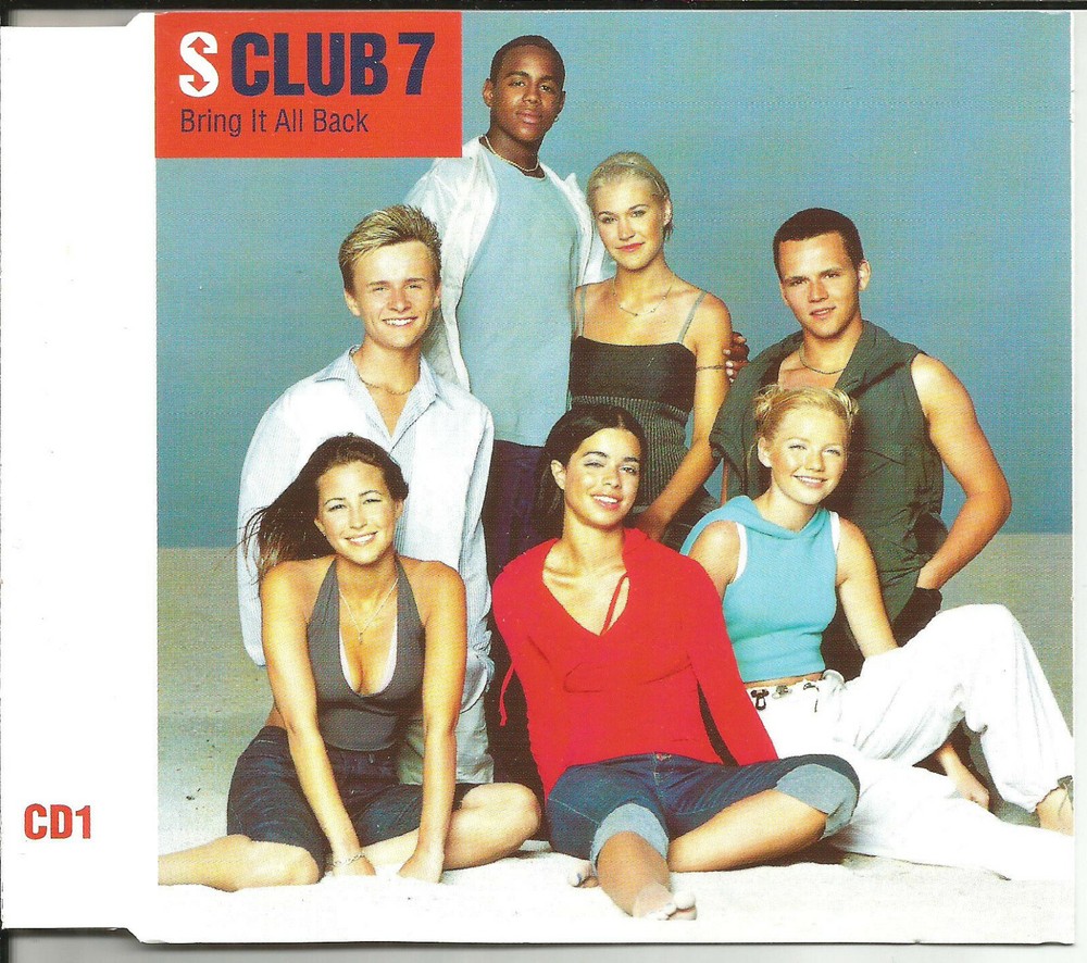 S CLUB 7 Bring It All Back 4TRX Unreleased Mix Video CD Single Sealed sclub7