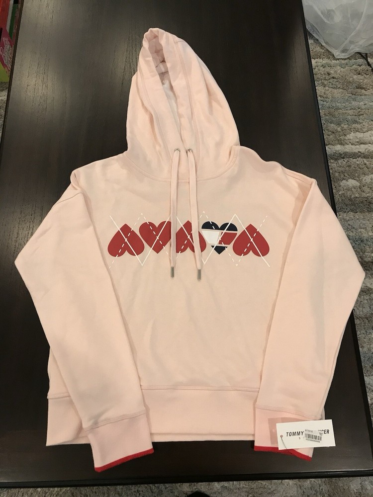 TOMMY HILFIGER SPORT WOMENS HEART HOODIE