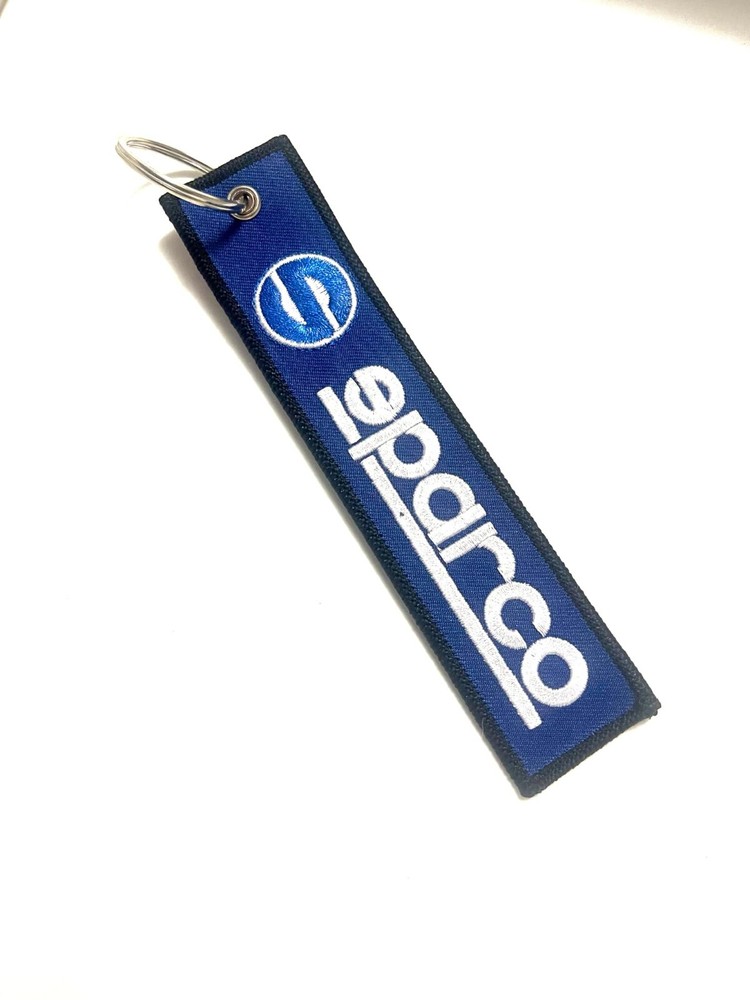 sparco key tags with rings
