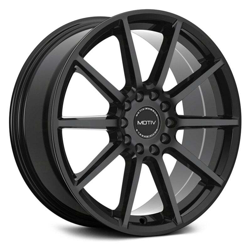 Motiv 431B ELICIT 16x7.5 Black Wheel with 5x114.3 Bolt Pattern