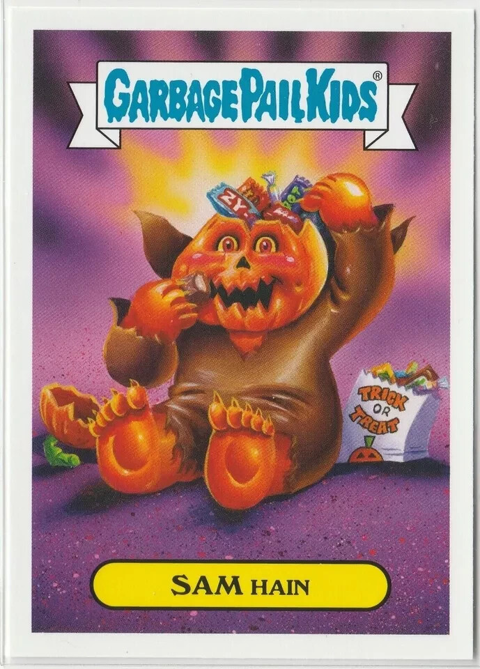 Sam Hain #2a Garbage Pail Kids GPK 2019 Revenge of Oh the Horror-ible