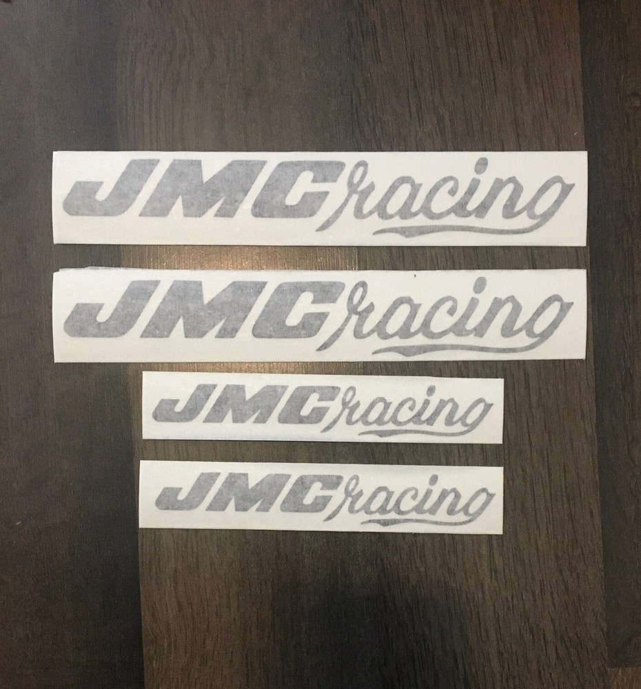 Blue JMC racing frame + fork  decals old school BMX