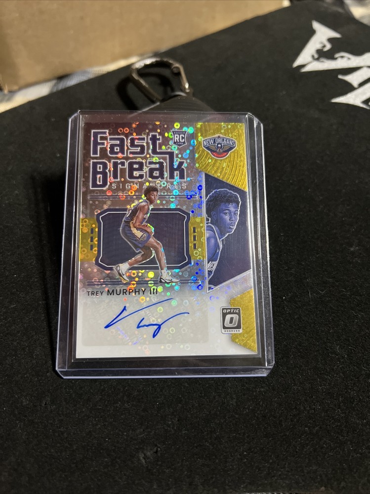 2021-22 Donruss Optic Trey Murphy III Prizm Auto RC #08/10 FB-TMY