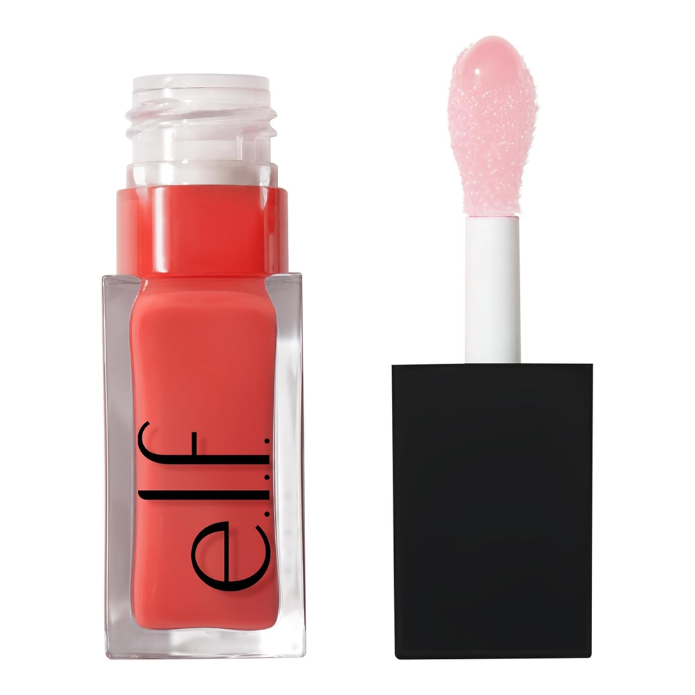 Glow Reviver Lip Oil, Nourishing Tinted Lip Oil for a High-Shine Finish, Infused