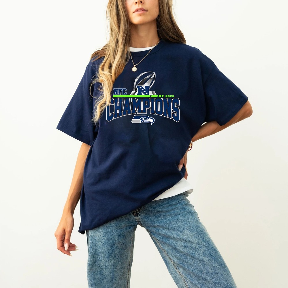 NFC Division Champions 2025 2026 Seattle Seahawks TShirt