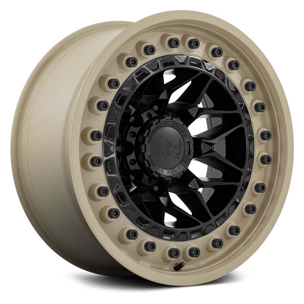 Black Rhino ALPHA 20x10 Black Wheel -18 Offset 8x165.1 Bolt Pattern