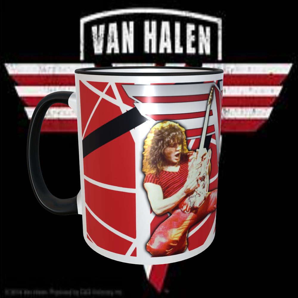 Eddie Van Halen 11oz Coffee Mug NEW Dishwasher Safe