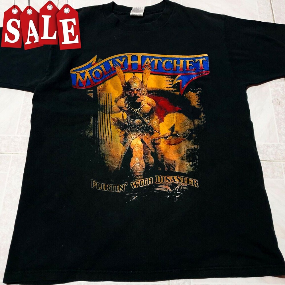 Vintage Molly Hatchet Concert Unisex S-235XL Shirt F032