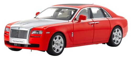Kyosho 1/18 Rolls-Royce Ghost Red/Silver Diecast Model Car