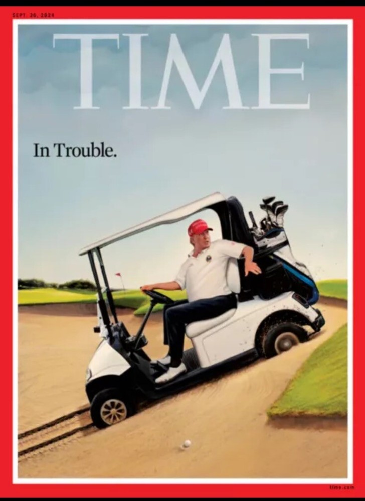 DONALD TRUMP - IN TROUBLE - Time Magazine - September 2024