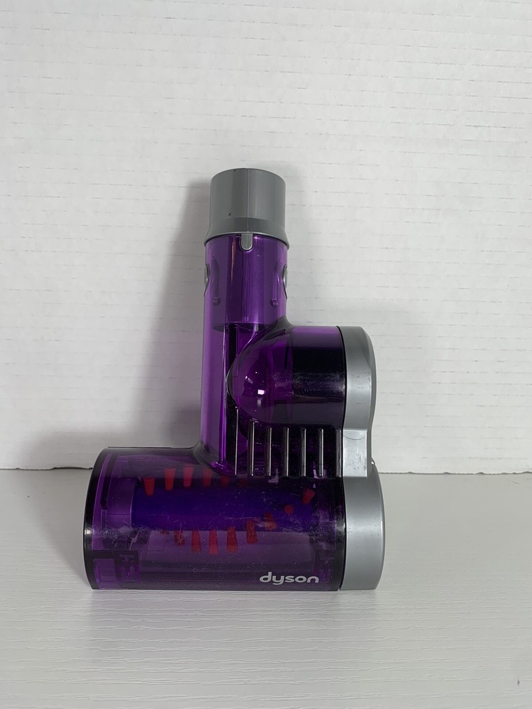Genuine Dyson Mini Turbine Head OEM Purple & Gray Tool Attachment Rotating Brush