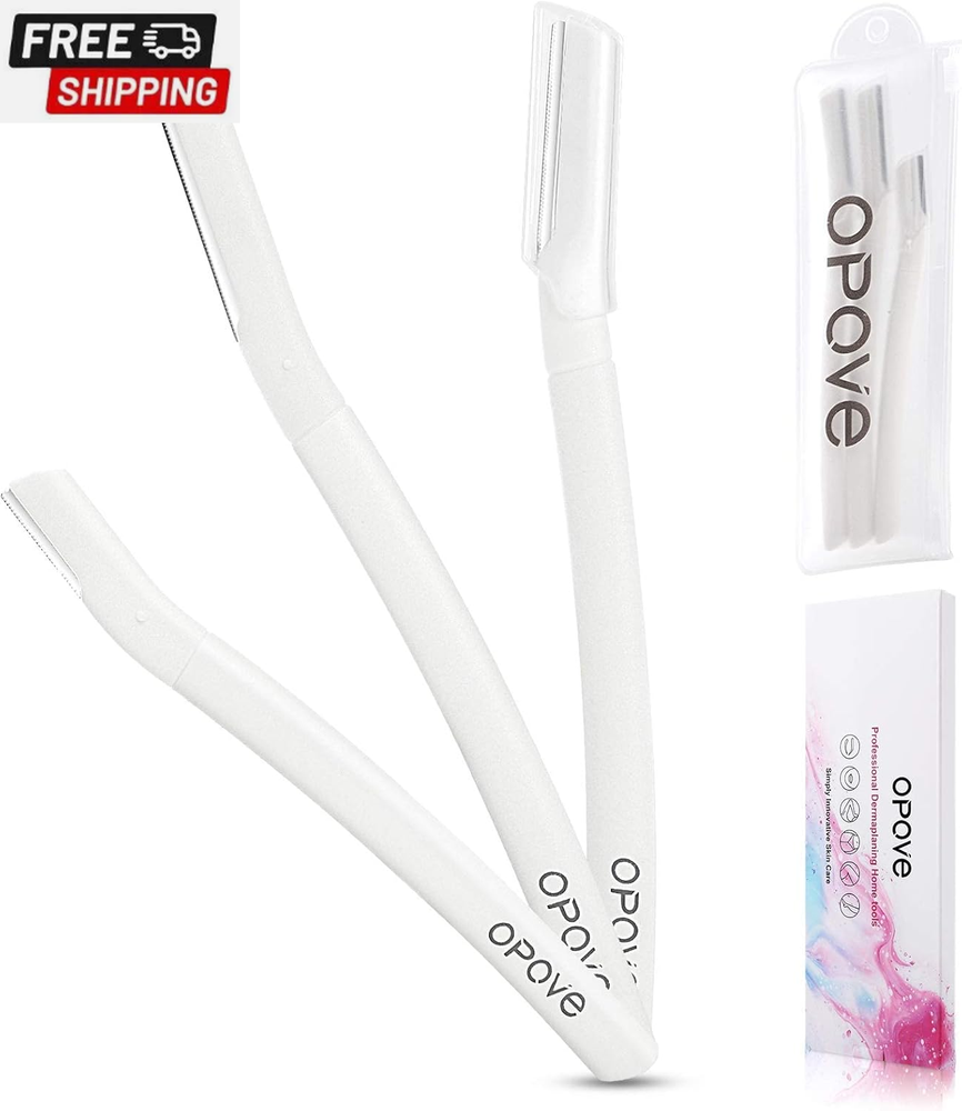 Dermaplane Razor for Women Face,Professional Dermaplaning Tool,Facial Razor, Pea