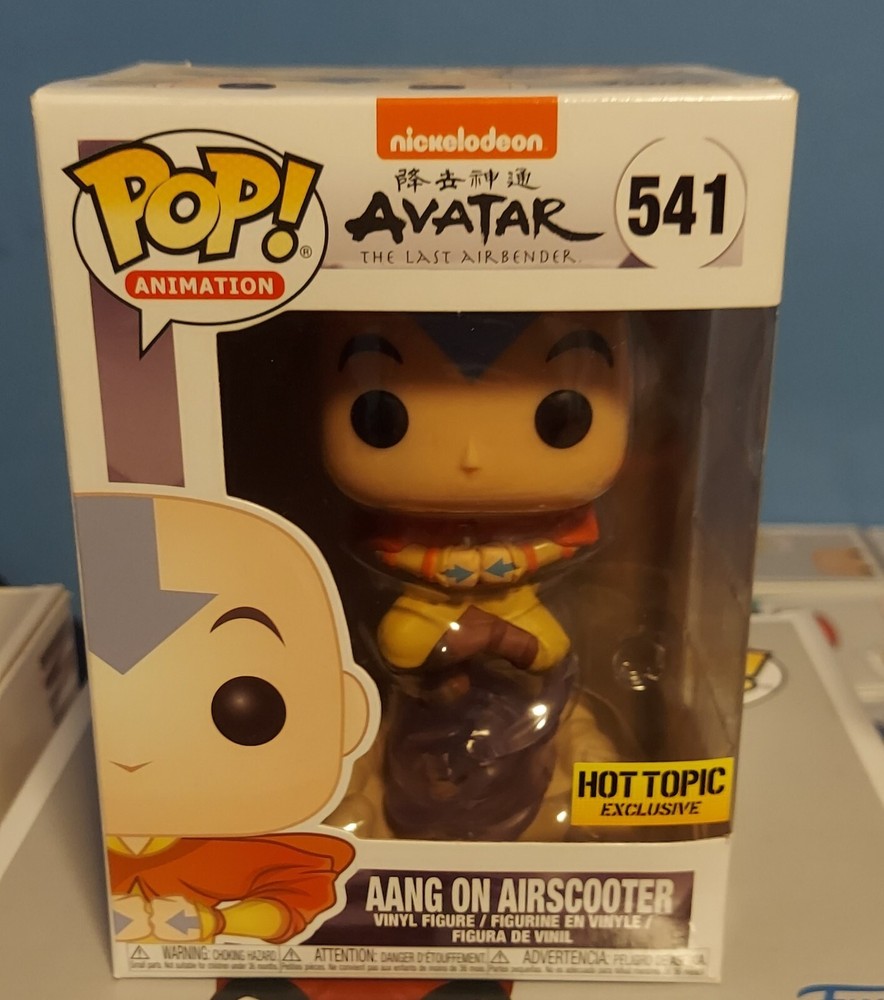 FUNKO POP AVATAR AIRBENDER AANG ON AIRSCOOTER 541 SPECIAL EDITION EXCLUSIVE-image
