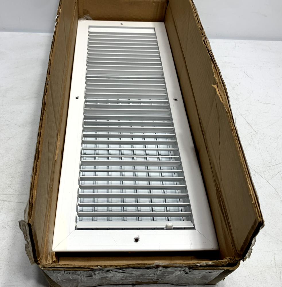 Shoemaker 951-24X8 Return Air Grille White 24 x 8