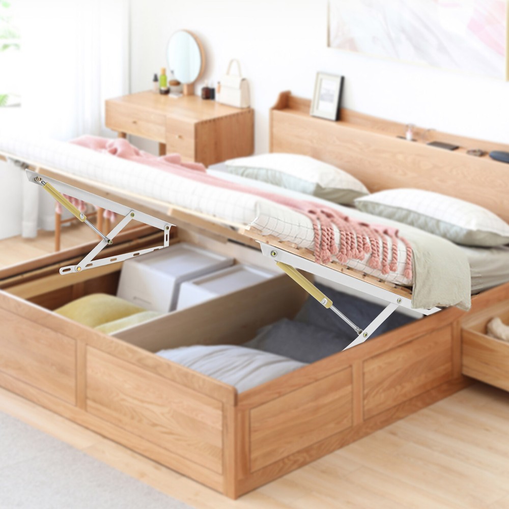 2.9ft Heavy Duty Pneumatic Bed Lift Kit with Gas Spring Mechanism