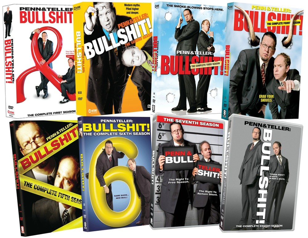 Penn and Teller: Bullshit!: Eight Season Pack (DVD)