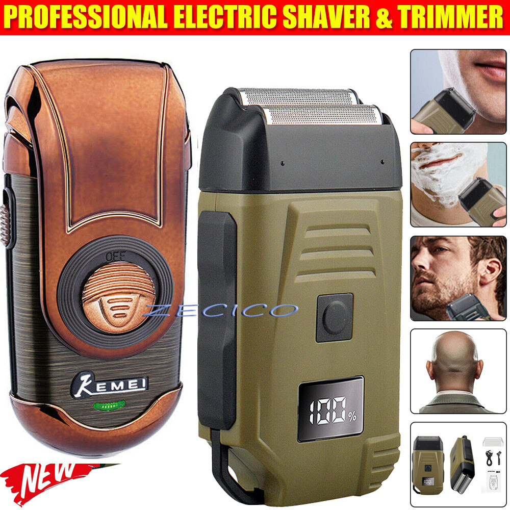USB Electric Shaver Trimmer Razor Rechargeable Hair Beard Shaving Machine Men's