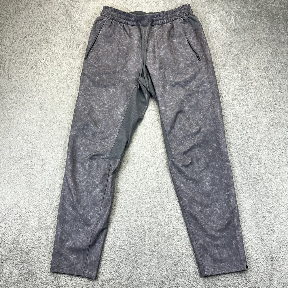 Lululemon License To Train Pant Mens M Gravel Dust Gray Lightweight Athleisure