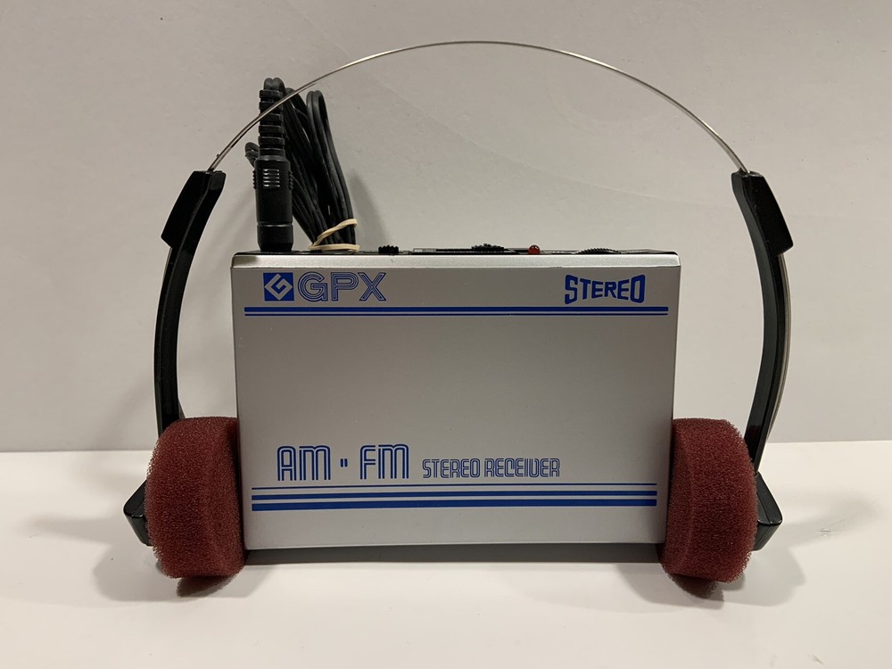 GPX 2830 AM/FM Stereo Receiver With Headphones Tested Works