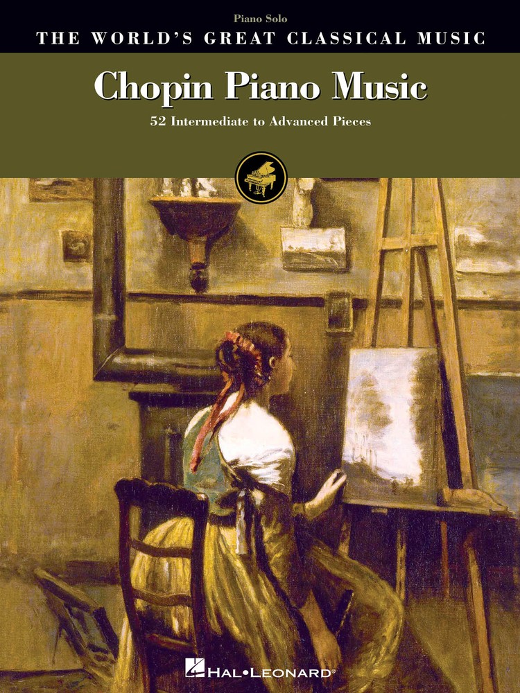 Chopin Piano Music Solos Classical Sheet Music Intermediate to Advanced Book