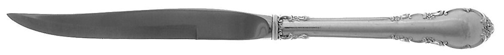 Lunt Silver Modern Victorian Steak Knife with Beveled Edge  