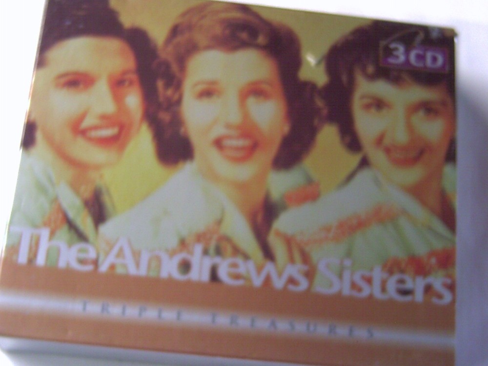 ANDREWS SISTER 3 CD SET BEI MIR BIST DU SCHO/RUM & COCA COLA/ APPLE BLOSSOM TIME