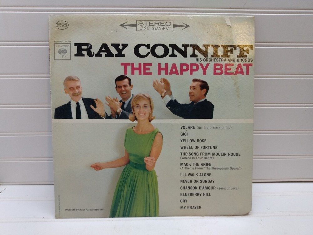 Ray Conniff The Happy Beat Album LP Vinyl Music