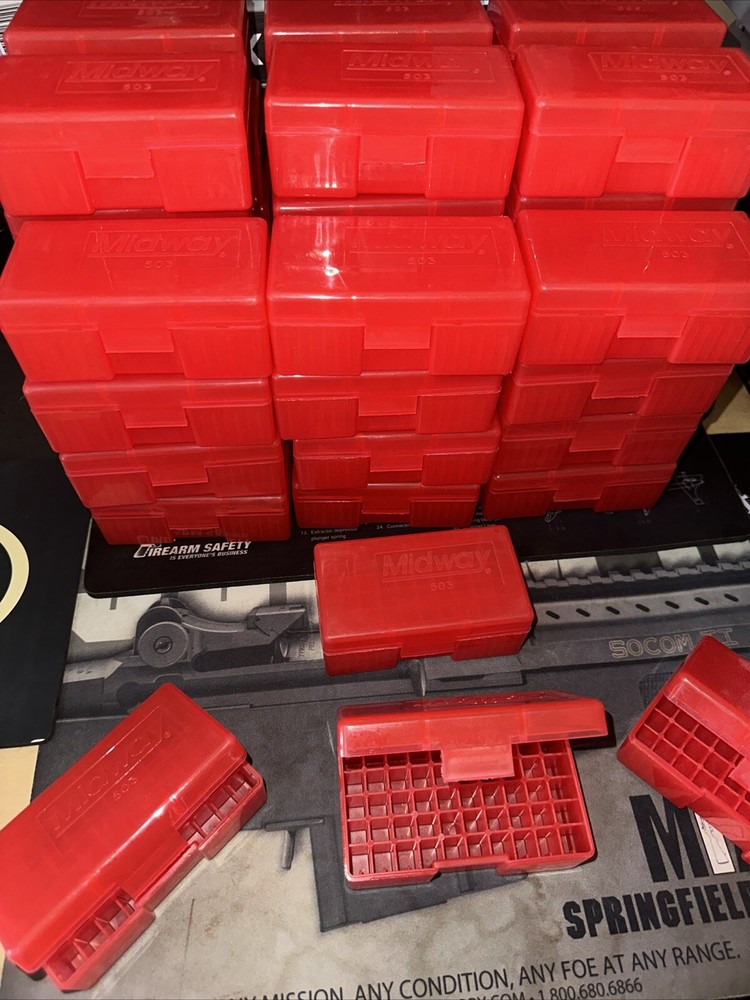 Midway 503 Ammo Box, 38 SPC / 357 Mag