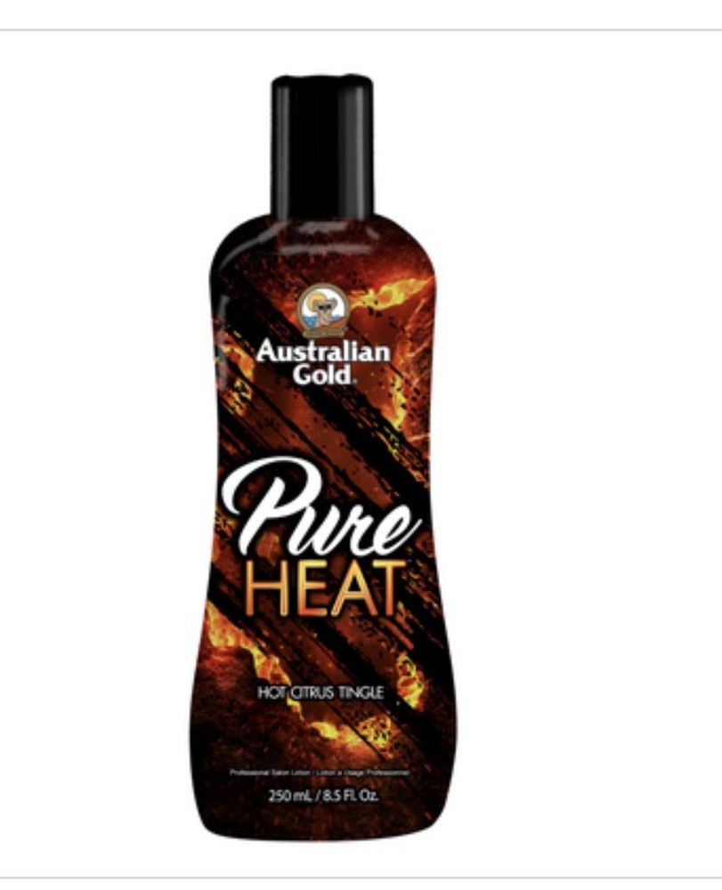 Australian Gold Pure Heat Tingle Tanning Lotion 8.5oz