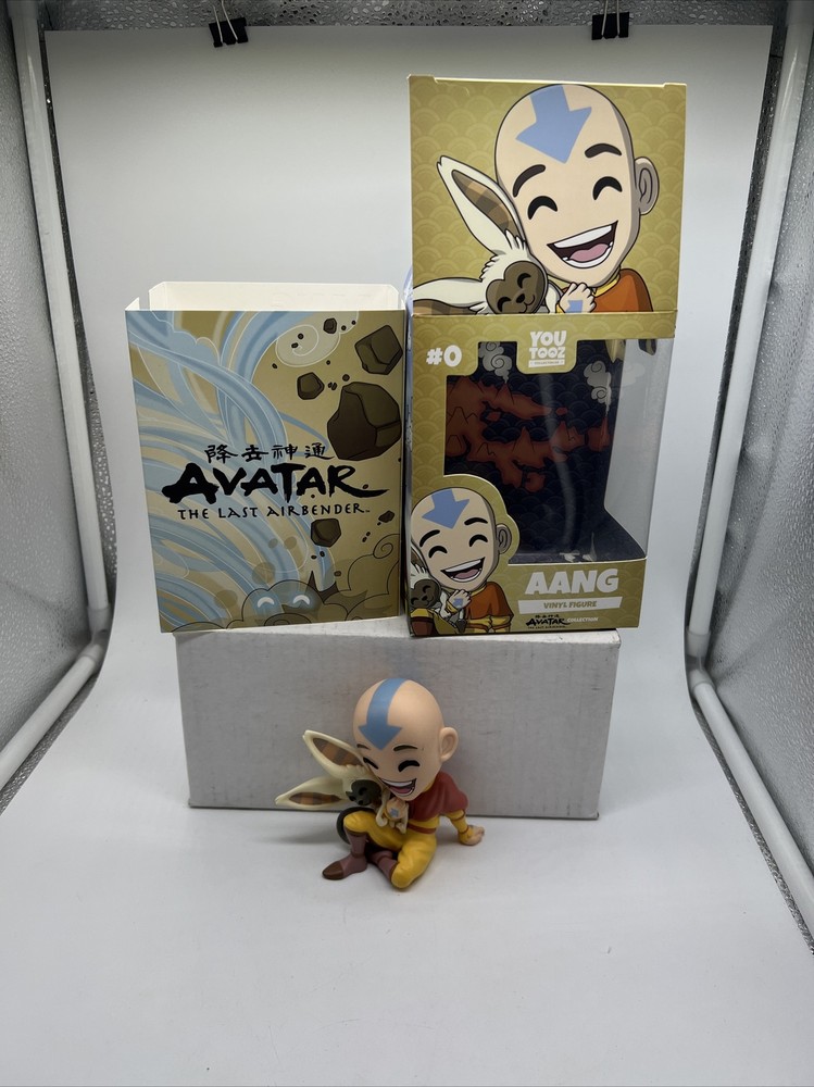 Youtooz Avatar The Last Airbender Aang with Momo Vinyl Collectible Figure-image