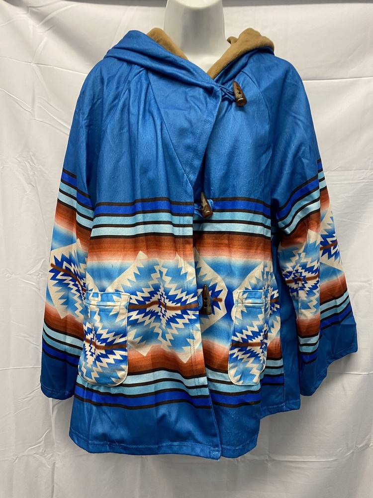 Southwest Aztec Open Front Jacket • Women’s Size Medium