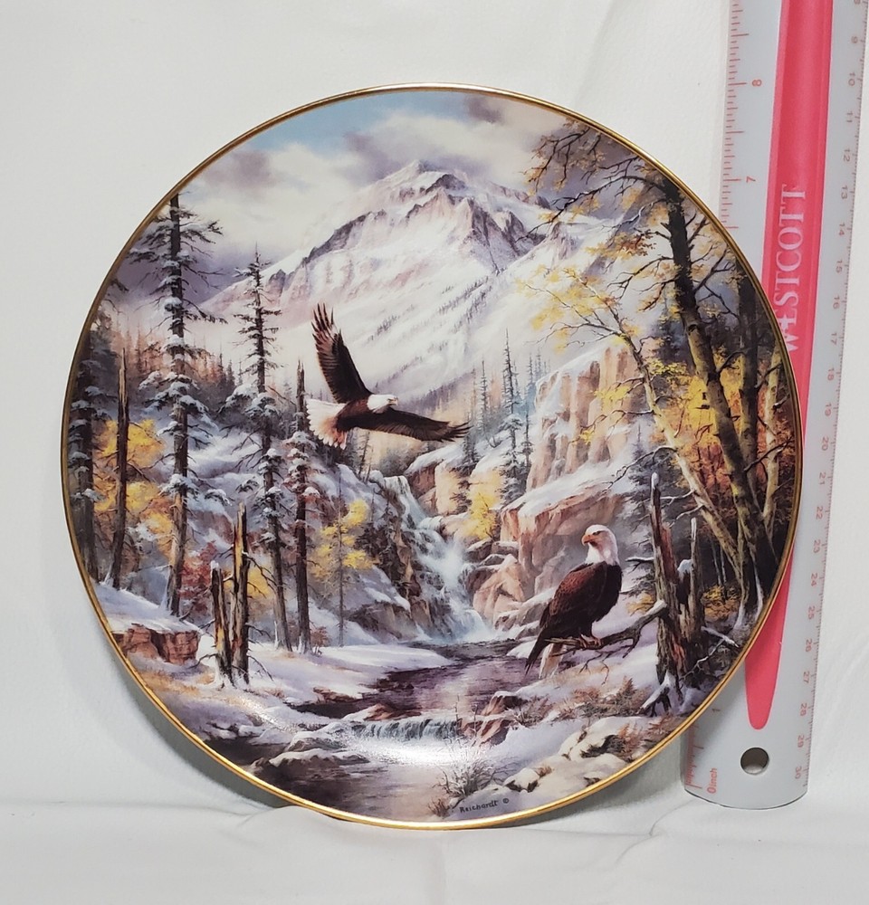 VTG 1993 The Danbury Mint Collection Ice-Capped Majesty 8