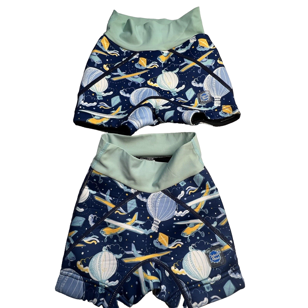 Splash About Reusable Swim Diaper 3-4 Years Lot Of 2 Swimming Pool Outdoor