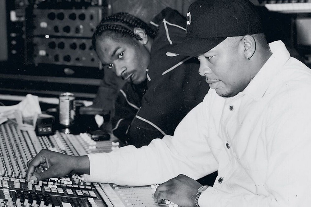 Dr. Dre & Snoop Dogg Studio Poster Wall Art Photo Prints 16x24, 20x30, 24x36