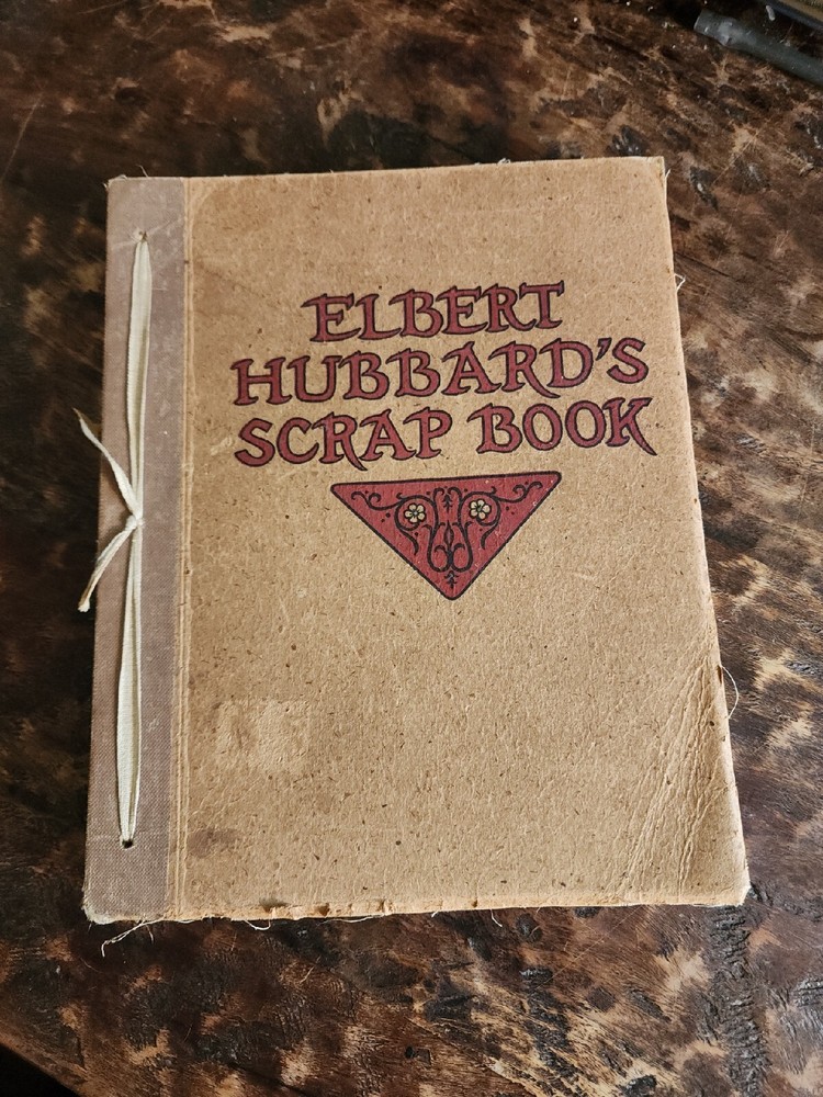 Elbert Hubbard's Scrapbook 1923
