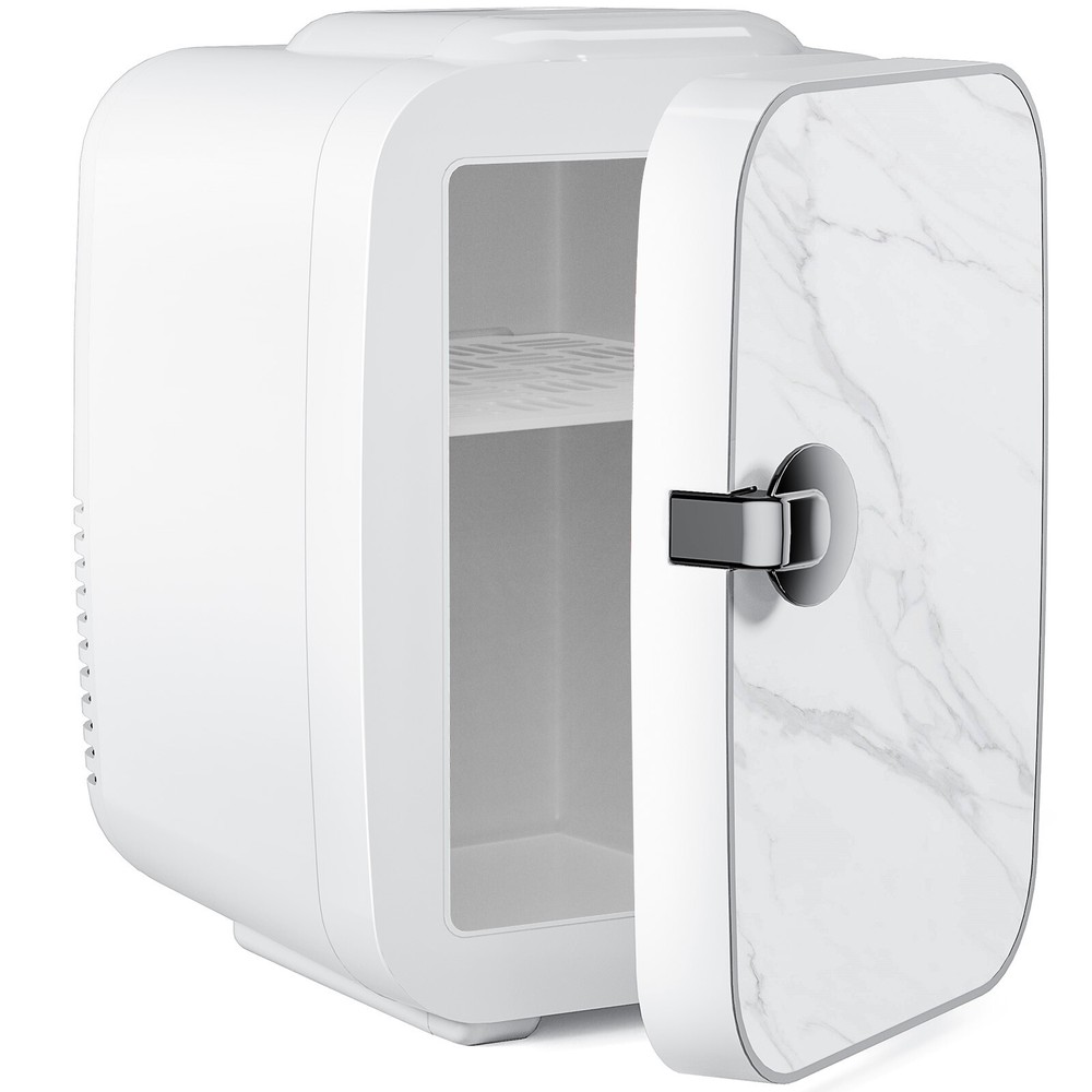 Mini Refrigerator Portable Car 4L/6 Can Cooler and Warmer Compact Fridge Dorm