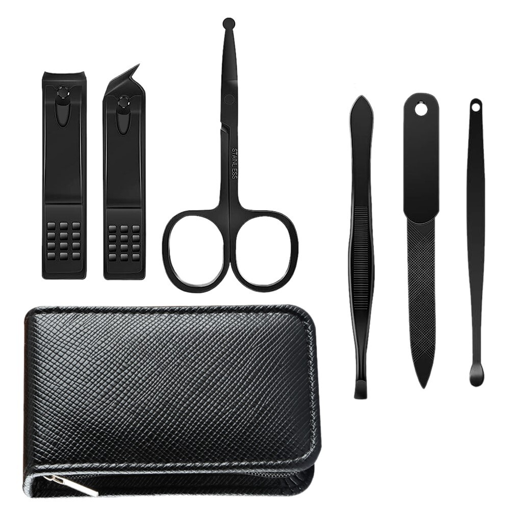 Manicure Set Personal Care Nail Clipper Kit Manicure 7 in 1 Professional Pedicur