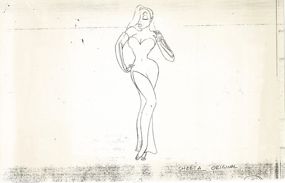 Who Framed Roger Rabbit Disney Production Model Copy 1998 049