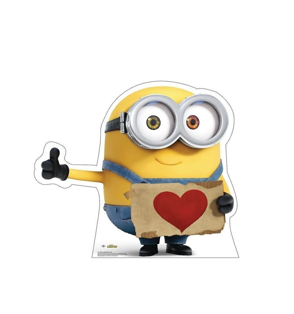 Bob Looking for Love Cardboard Standup Cutout Standee - Minions