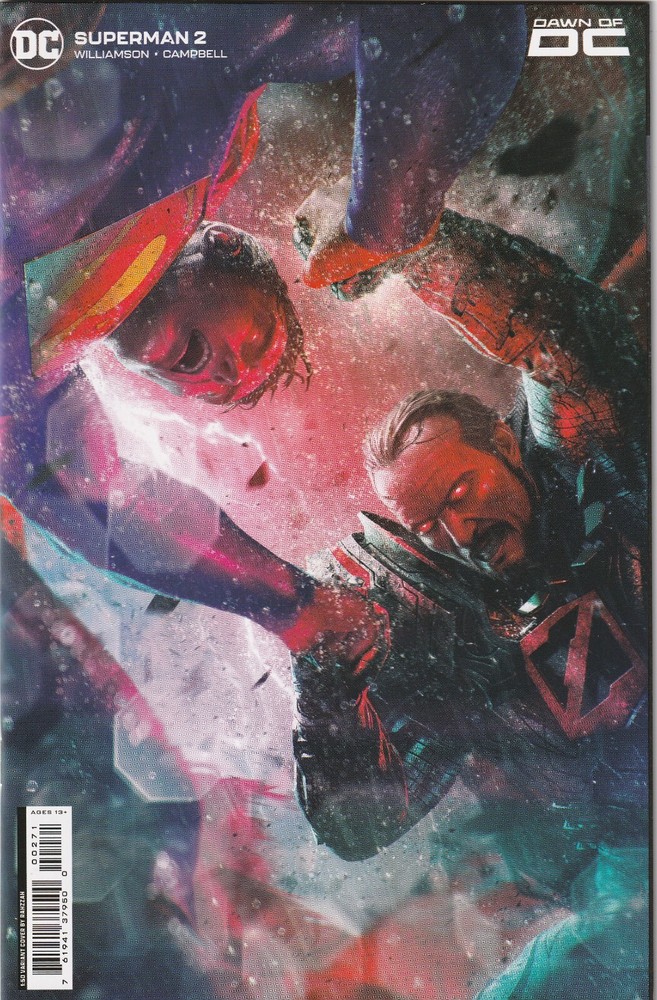 Superman # 2 Rahzzah 1:50 Variant Cover NM DC 2023 [N5]