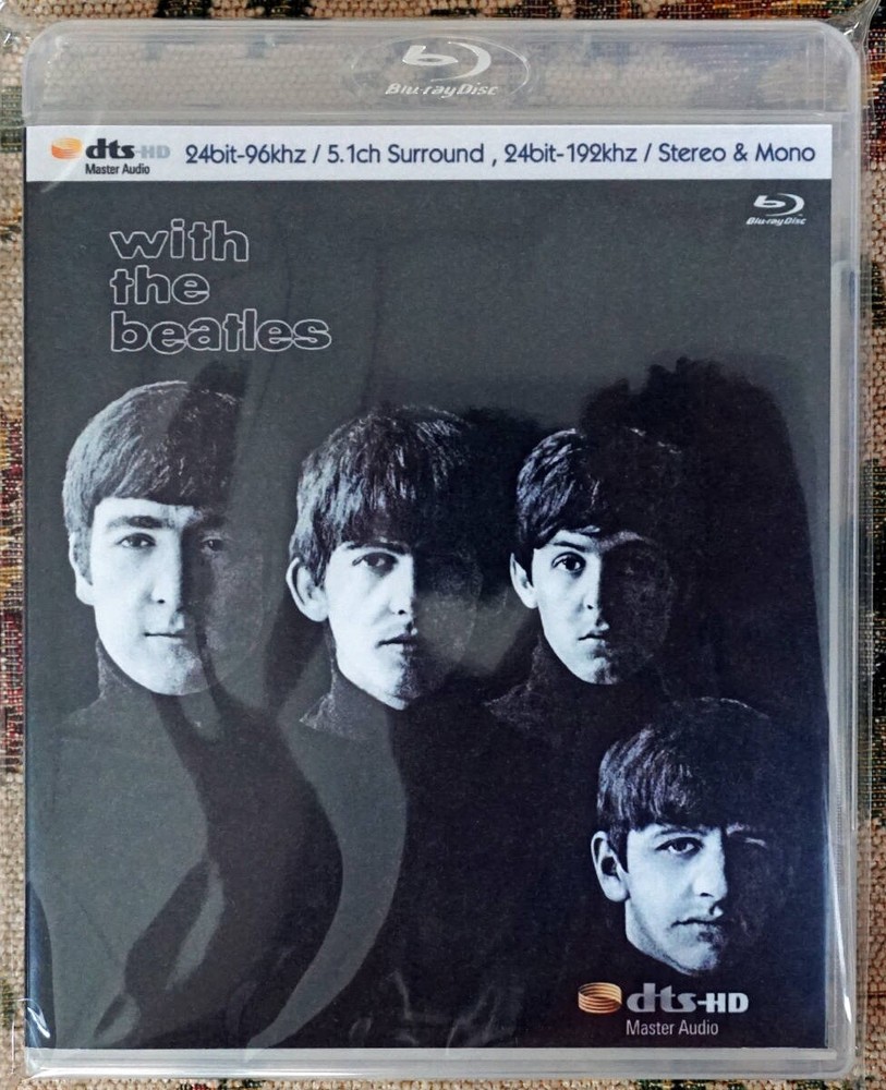 The Beatles “with the beatles” DTS-HD Master Audio Blu-ray NEW
