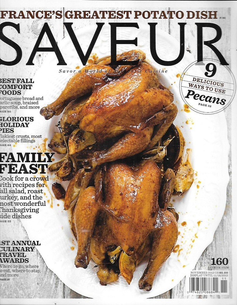 Saveur Food Magazine Family Feast Greatest French Potato Dish Portugal 2013