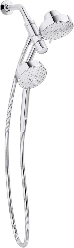 KOHLER Awaken 17-in-1 Multifunction Shower Head 2.5 GPM in Polished Chrome