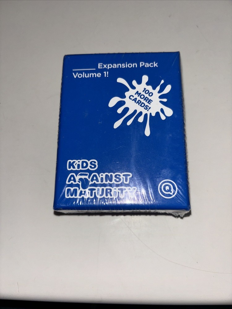 Kids Against Maturity Expansion Pack #1, Card Game for Kids and Families, Super
