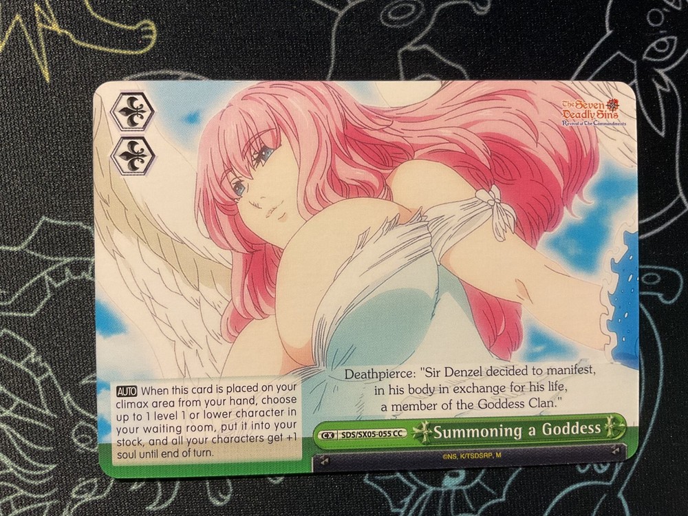 Weiss Seven Deadly Sins 2  Summoning a Goddess SDS/SX05-055 CC