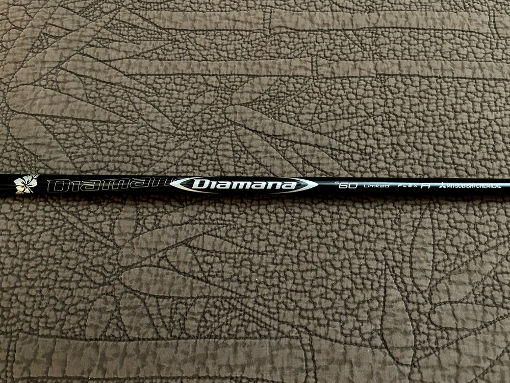 Used TaylorMade 3 wood shaft - Mitsubishi Diamana S60 Limited - Regular Flex