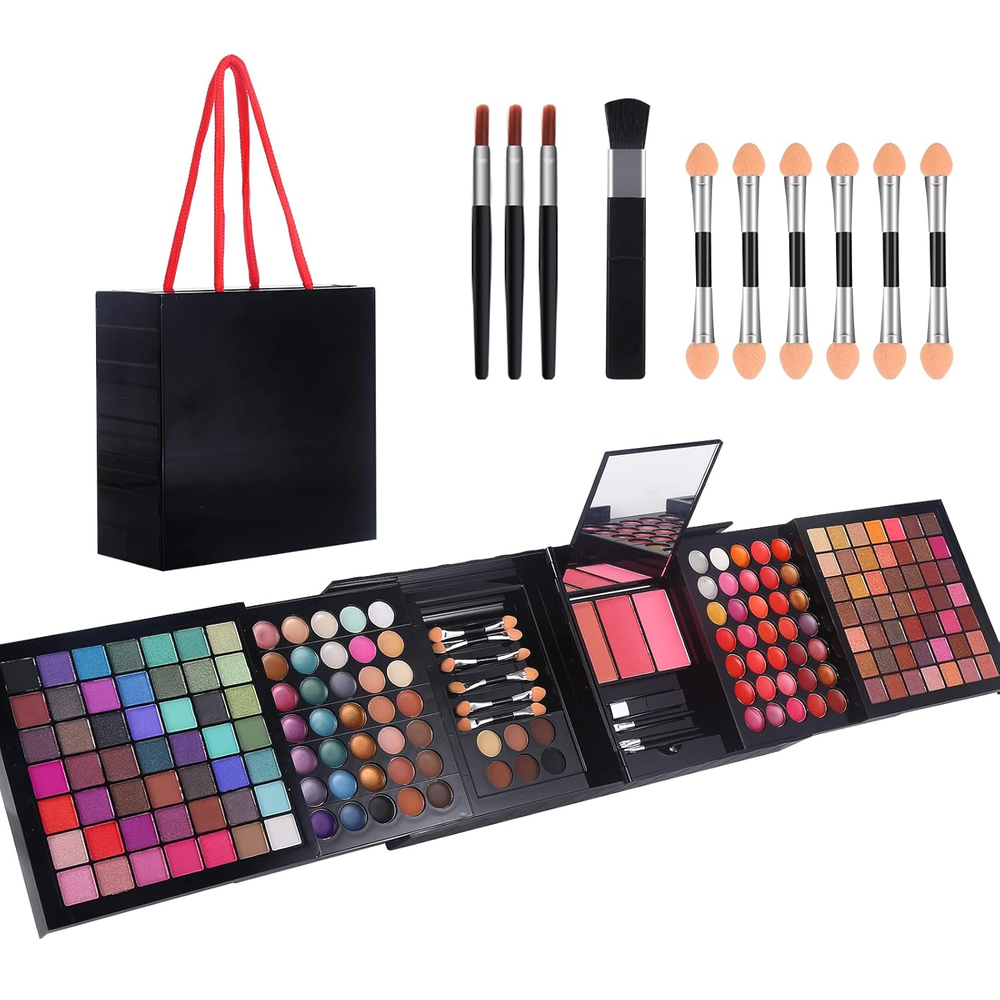 177 Colors Professional Makeup Kit for Women Girls Full Kit Gift Set with Mirror