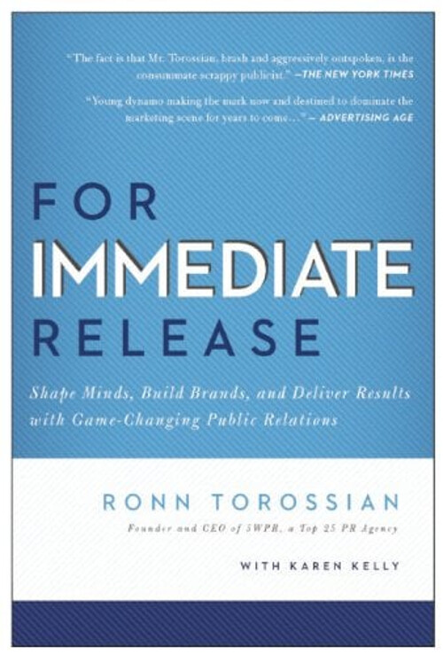 For Immediate Release : Shape Minds, Build Brands, and Deliver Re