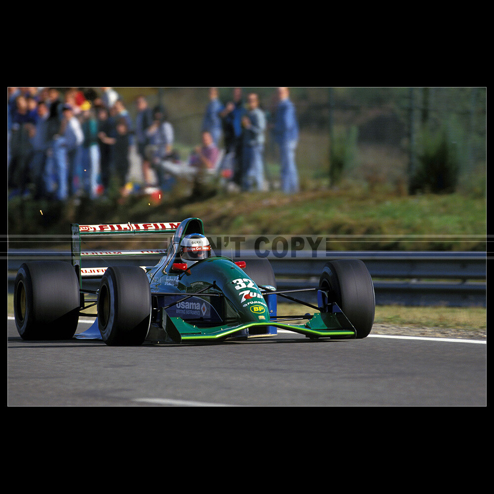 Michael Schumacher Jordan 191 F1 Grand Prix Spa 1991 Photo A.019031